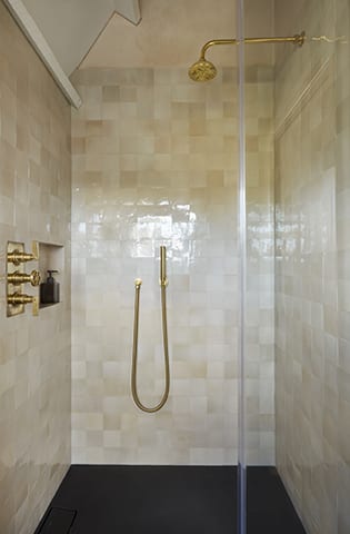 modern shower room