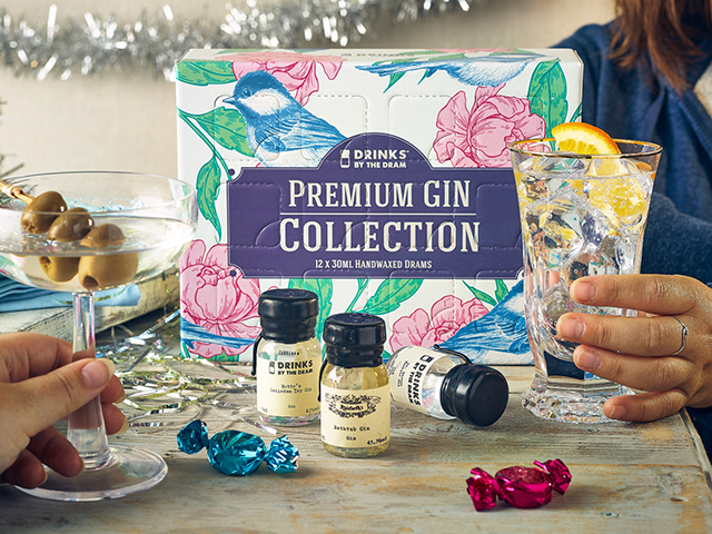 Drinks By The Dram Premium Gin Collection
