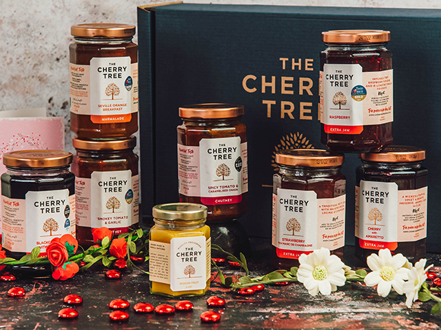 The Cherry Tree Breakfast In Bed Jam, Marmalade and Chutney Box