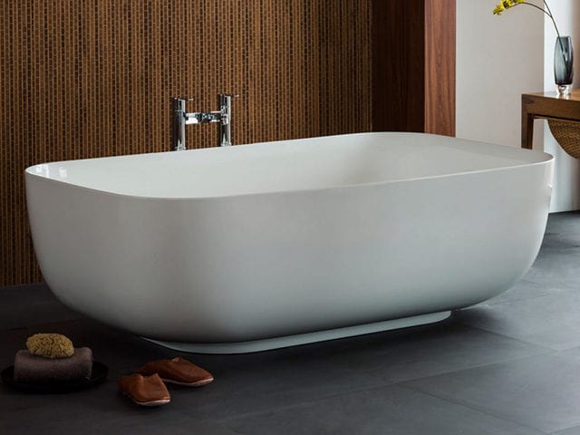 japanese inspired minimalist bathroom - goodhomesmagazine.com