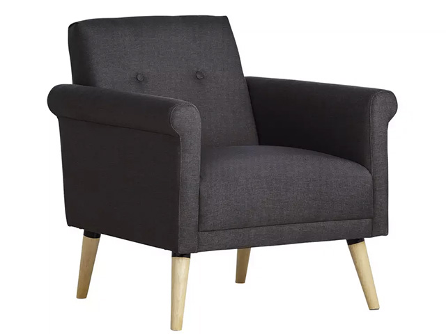 habitat evie armchair in a box is a best buy for small spaces