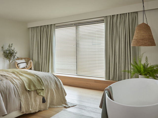 sustainable curtains: hemp curtains from Hillarys