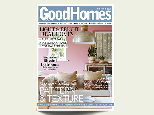 April 2021 cover | Good Homes Magazine