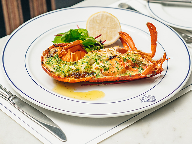 Lobster Thermidor Feast, from £170, Bentley’s Oyster Bar and Grill