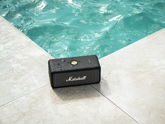 Emberton portable speaker, Marshall, £129 | Good Homes Magazine