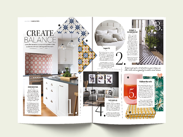 April 2021 spread | Good Homes Magazine