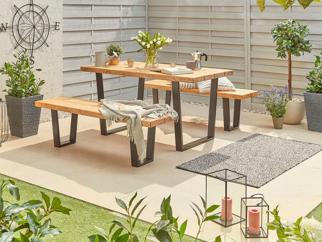 Off the Grain wooden garden furniture