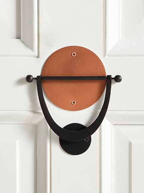 Contemporary door knocker for added kerb appeal, goodhomesmagazine.com