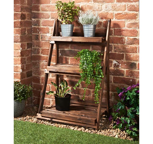 Burntwood 3 Tier shelving, £25, B&M | Good Homes Magazine