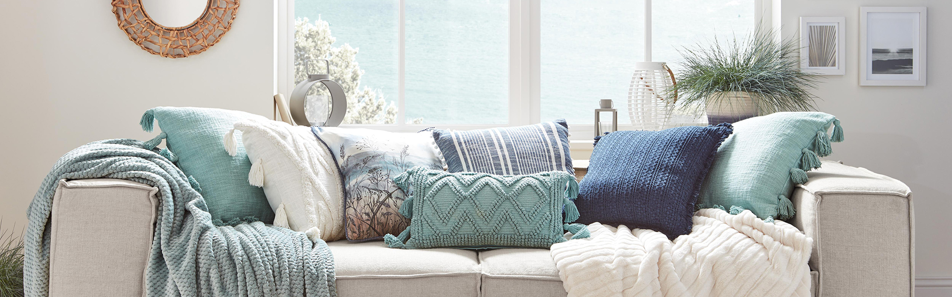 Sofa throws top b&m