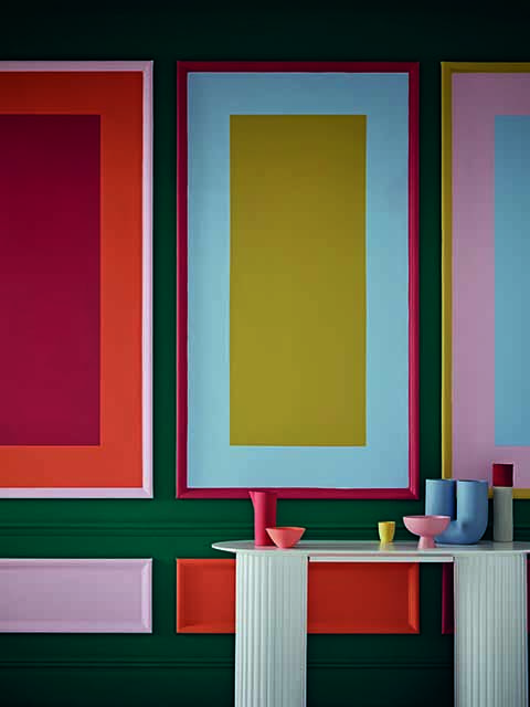 bright colours 90s interiors, goodhomesmagazine.com