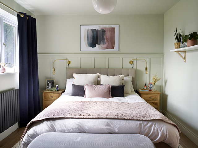 Claire Kennedy home tour - main bedroom | Good Homes Magazine