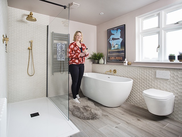 Art Deco Bathroom makeover: 'It has a hint of the Orient Express' | Image: Colin Poole | Good Homes Magazine