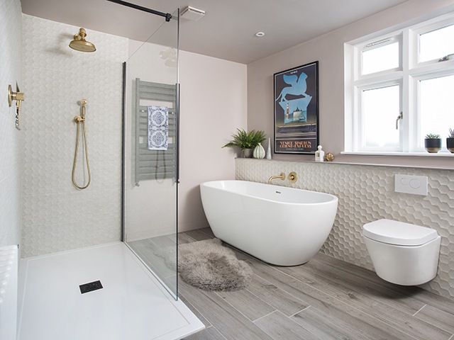 Art Deco Bathroom makeover: 'It has a hint of the Orient Express' | Image: Colin Poole | Good Homes Magazine