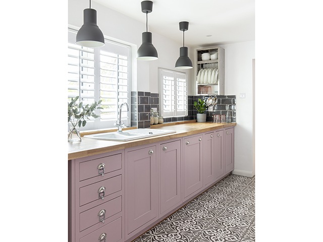 Annemarie Goodchild kitchen makeover shutters | Contemporary kitchen makeover: It's my old space with a new look | Image David Giles | Good Homes Magazine