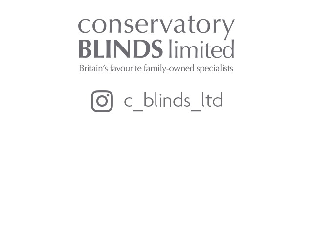 Conservatory blinds, smart blinds logo