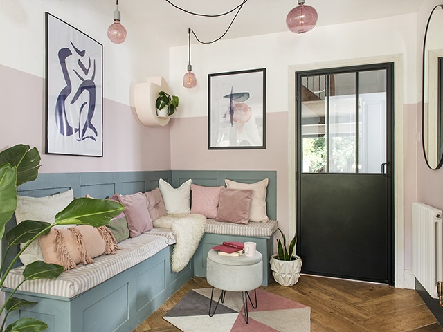 Louise McGerty colourful period terraced house | Banquette | Good Homes Magazine