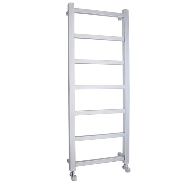 Best towel rails for your bathroom | Eton steel heated towel rail, £275 | Nuie Bathrooms 