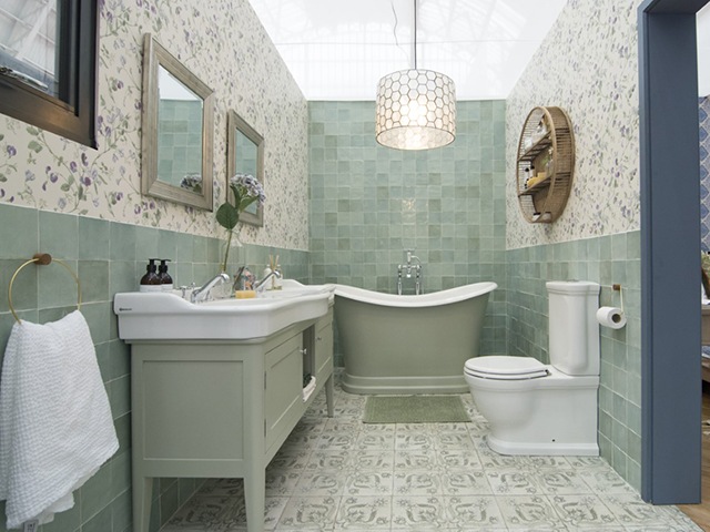 Bathroom roomset, Ideal Home Show 2019 | Good Homes Magazine