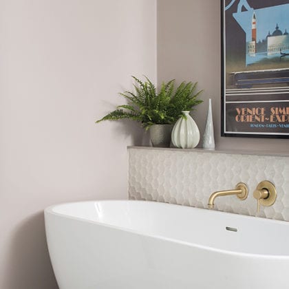 Art Deco Bathroom makeover: 'It has a hint of the Orient Express' | Image: Colin Poole | Good Homes Magazine