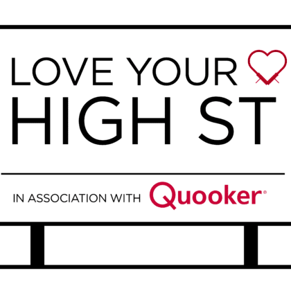 Quooker Love your High Street Logo
