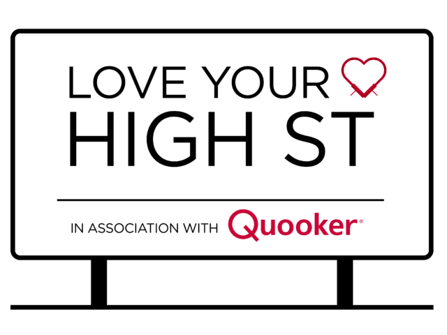 Quooker Love your High Street Logo
