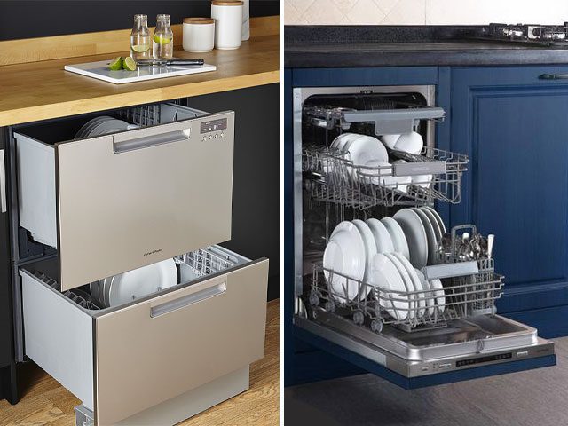 Small kitchen ideas: slimline dishwashers