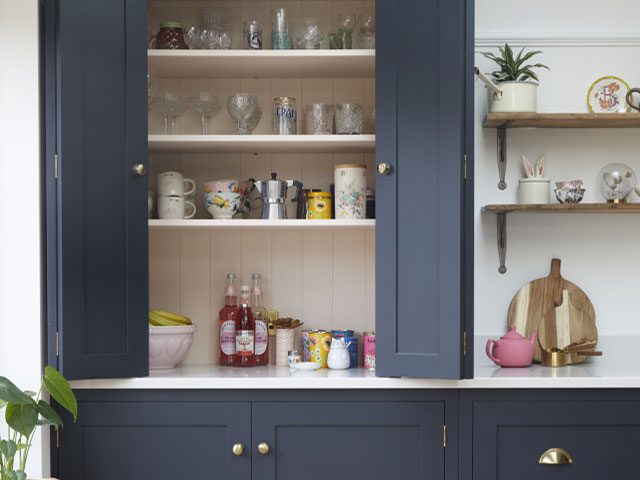 small kitchen pantry by Olive & Barr