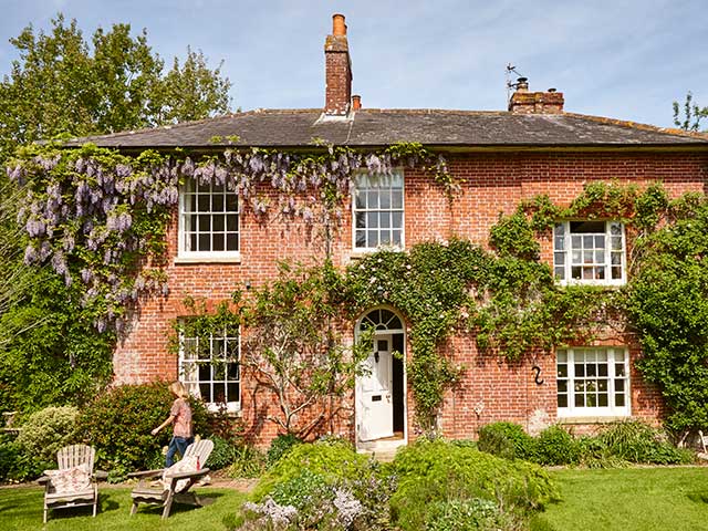 Exterior of Georgian Townhouse in Lewes East Sussex