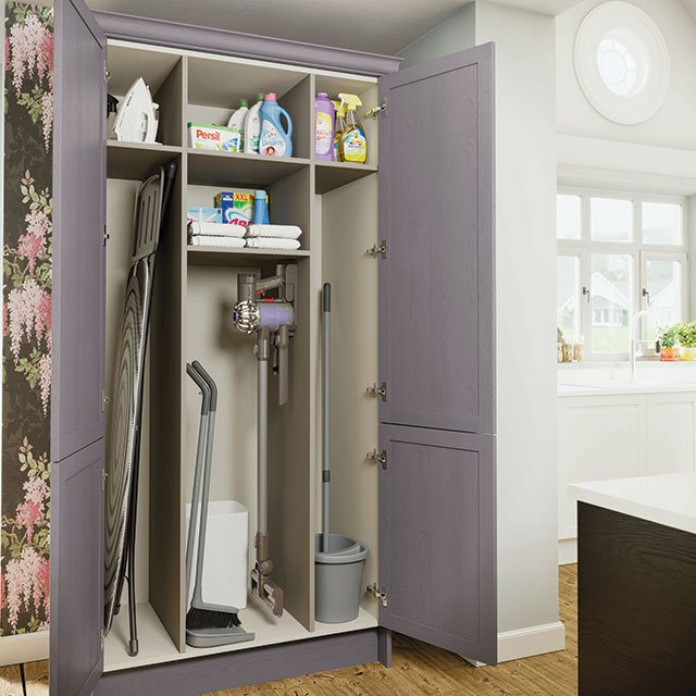 utility room cupboard