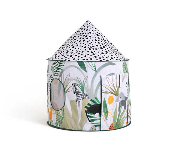 Into The Wild Habitat kid's range tent on white background