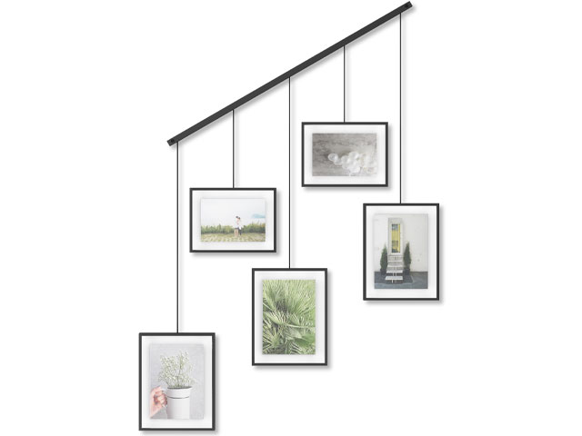 Create a gallery-like space in the hallway with Umbra's Exhibit wall picture frames (£55), which can be hung at an angle to run up the staircase