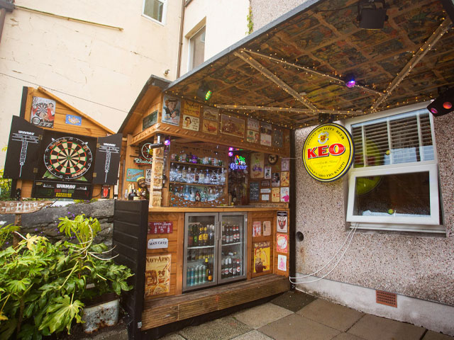 Bungy’s Backyard Bar by John Williams won the Unexpected category in Shed of the Year