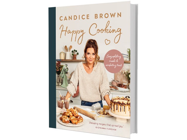 Candice Brown cookbook Happy Cooking published July 2021-book-cover