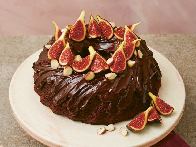 Chocolate mud cake recipe with fig & brazil nut by Candice Brown