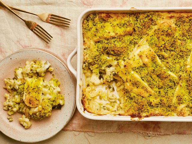 macaroni cheese recipe with brown butter by Candice Brown