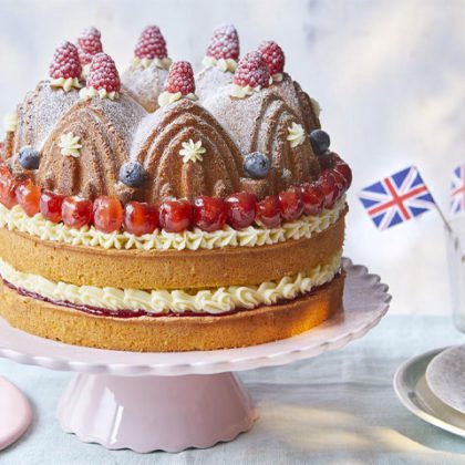 Platinum Jubilee bundt cake
