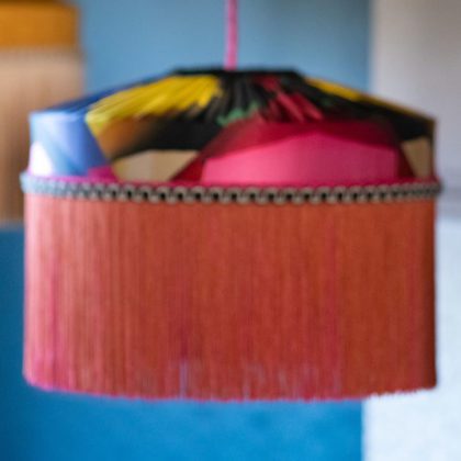 tassel lampshades are a key AW21 trend