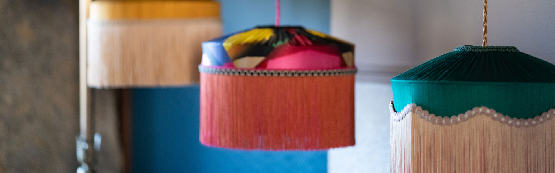 tassel lampshades are a key AW21 trend