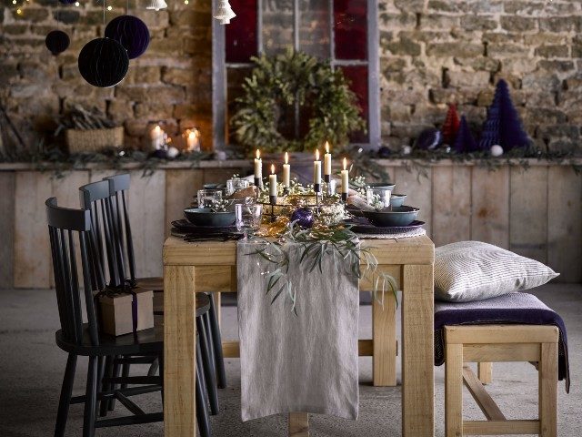 Christmas dining table ideas from Garden Trading