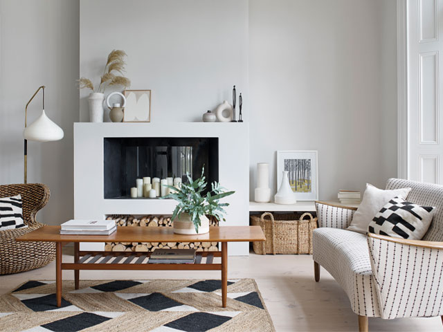 autumn decor trends: soft monochrome