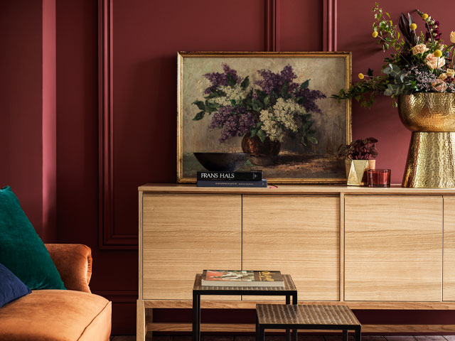 autumn interiors trend: burnt orange