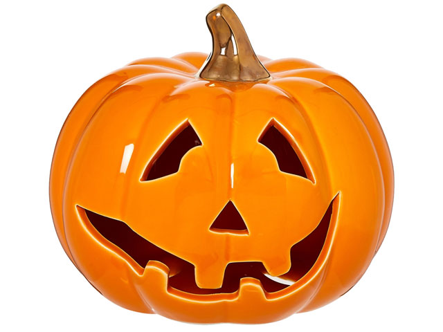 ceramic pumpkin halloween decoration from homesense