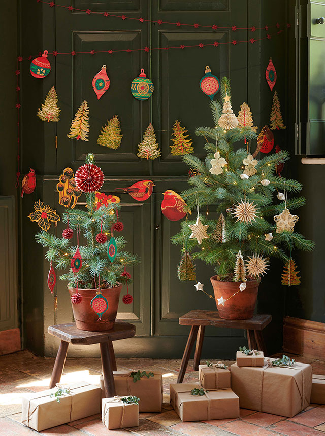 eco-friendly Christmas decorations from RHS Garden Centres