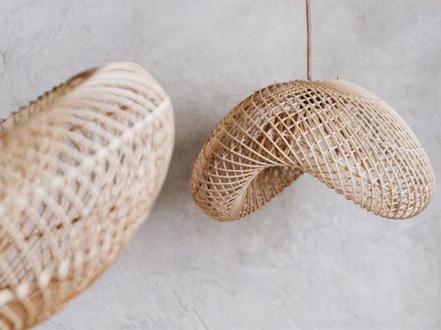 Rattan is a fast-growing vine abundant in Indonesia, which makes it a very sustainable material