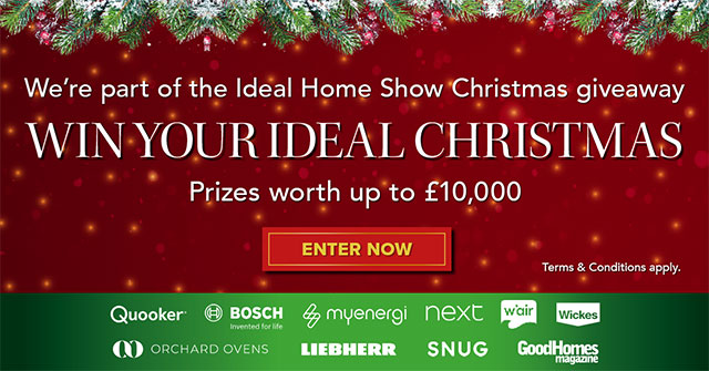 win your ideal christmas ideal home show competition