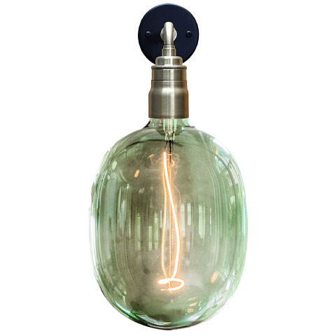 Avesta Glass wall light, £197, Made to Last