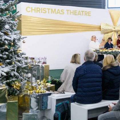ideal home show christmas theatre 2021