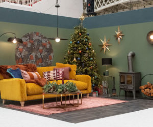 The Good Homes Winter Solstice roomset at Ideal Home Show Christmas 2021