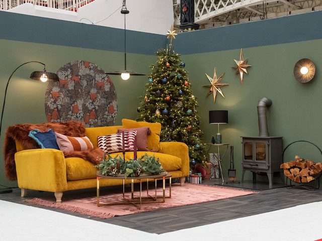 The Good Homes Winter Solstice roomset at Ideal Home Show Christmas 2021